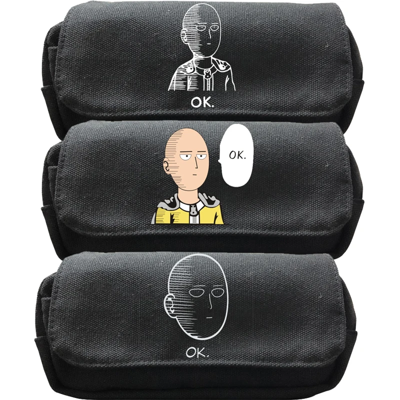 Новый чехол для карандаша ONE PUNCH MAN 2 милые детские подарки Сайтама школьные