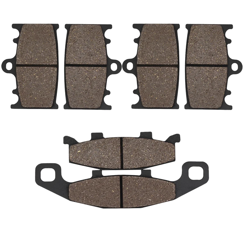 Cyleto Motorcycle Front and Rear Brake Pads for Kawasaki ZX1100 ZX 1100 ZX11 Ninja 1100 1990 1991 1992 1993
Cyleto Motorcycle Front and Rear Brake Pads for Kawasaki ZX1100 ZX 1100 ZX11 Ninja 1100 1990 1991 1992 1993