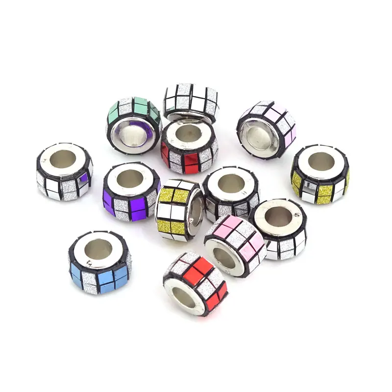 30pcs Mix Color Plastic Beads Big Hole For Jewelry Making 13mm Fit European Bracelet AB-201
30pcs Mix Color Plastic Beads Big Hole For Jewelry Making 13mm Fit European Bracelet AB-201