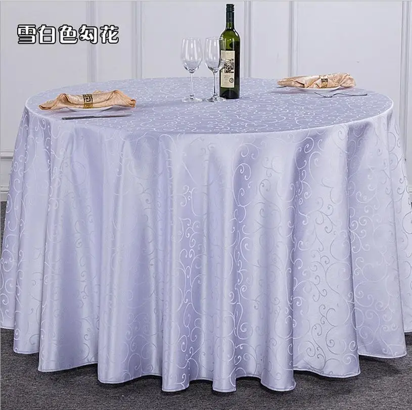 10pieces 110 Inch Polyester Round Tablecloths Nappe Ronde Table Cloth Covers Mariage Obrusy Na Wedding Party Table Decorations
10pieces 110 Inch Polyester Round Tablecloths Nappe Ronde Table Cloth Covers Mariage Obrusy Na Wedding Party Table Decorations