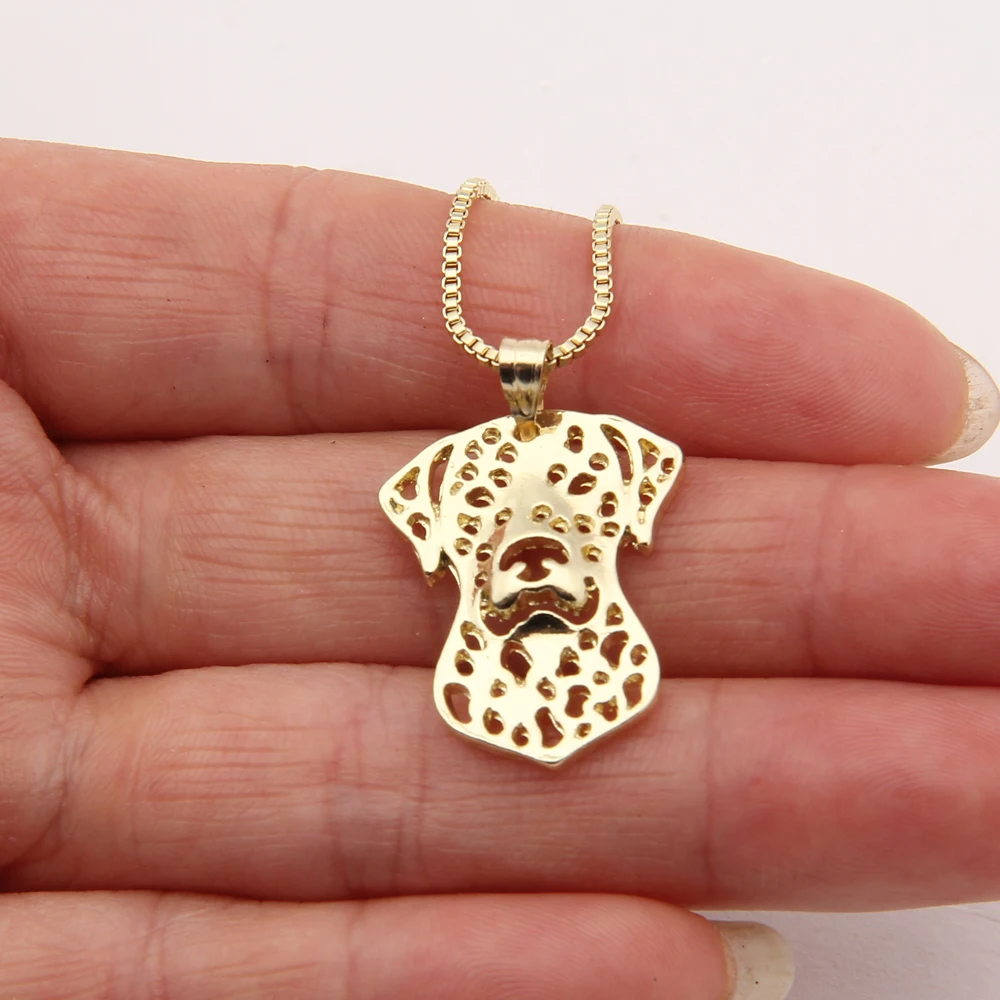1pcs Dalmatian Face Necklace 3D Cut Out Puppy Dog Lover Pendant Memorial Necklaces & Pendants Christmas Gift Lead Free
1pcs Dalmatian Face Necklace 3D Cut Out Puppy Dog Lover Pendant Memorial Necklaces & Pendants Christmas Gift Lead Free