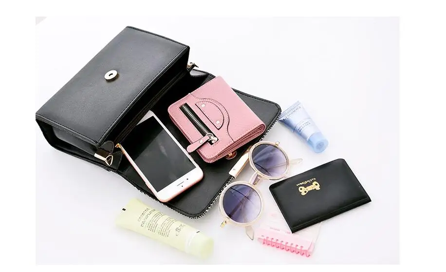 Fashion Women Shoulder Bag Lady Messenger Coins Key Moneys Purses Flap CrossBody Bags Travel Handbag Simple Design Lover's Gift
Fashion Women Shoulder Bag Lady Messenger Coins Key Moneys Purses Flap CrossBody Bags Travel Handbag Simple Design Lover's Gift