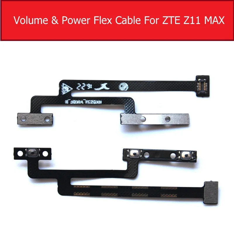 ON / OFF Power & Volume Flex Cable For ZTE Nubia Z11 MAX NX523J Volume Control Button & Power Side Key Switch Repair Replacement
ON / OFF Power & Volume Flex Cable For ZTE Nubia Z11 MAX NX523J Volume Control Button & Power Side Key Switch Repair Replacement