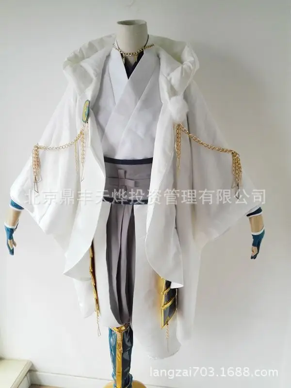 The Sword Dance Touken Ranbu Online Cosplay Costumes Tsurumarukuninaga Cosplay White Playing Costumes Cartoon Cosplay Male Suit
The Sword Dance Touken Ranbu Online Cosplay Costumes Tsurumarukuninaga Cosplay White Playing Costumes Cartoon Cosplay Male Suit