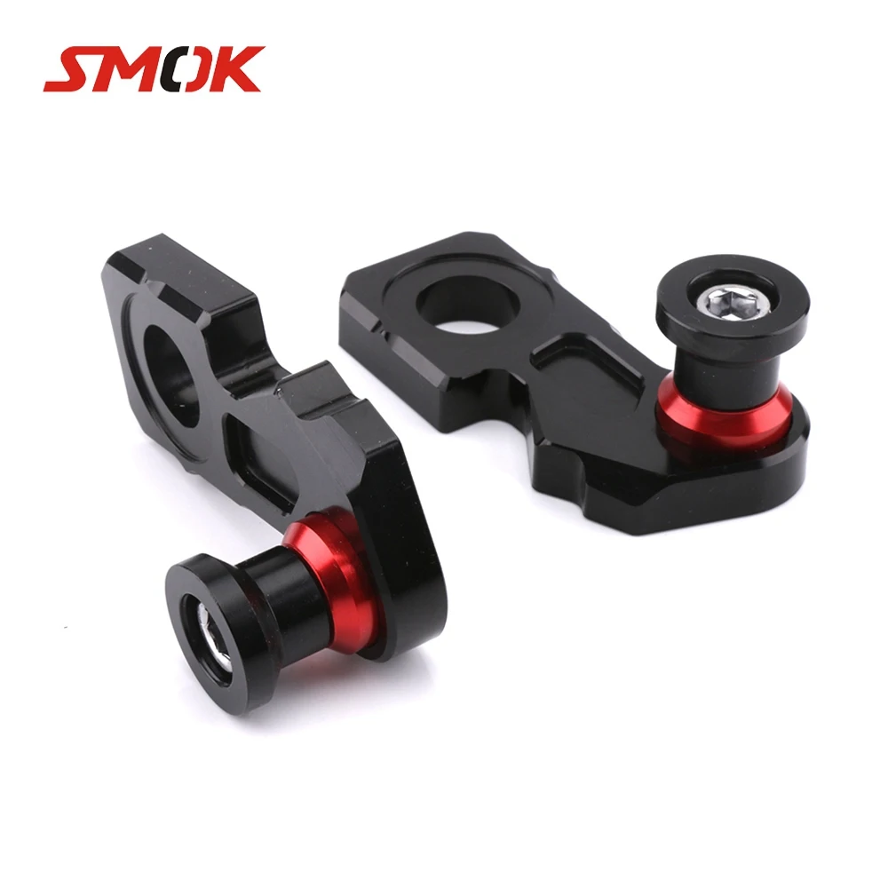 SMOK Motorcycle Accessories CNC Aluminum Chain Adjuster Block With Stand Spool For Honda CB650F CBR650F 2014 2015 2016 2017 2018
SMOK Motorcycle Accessories CNC Aluminum Chain Adjuster Block With Stand Spool For Honda CB650F CBR650F 2014 2015 2016 2017 2018
