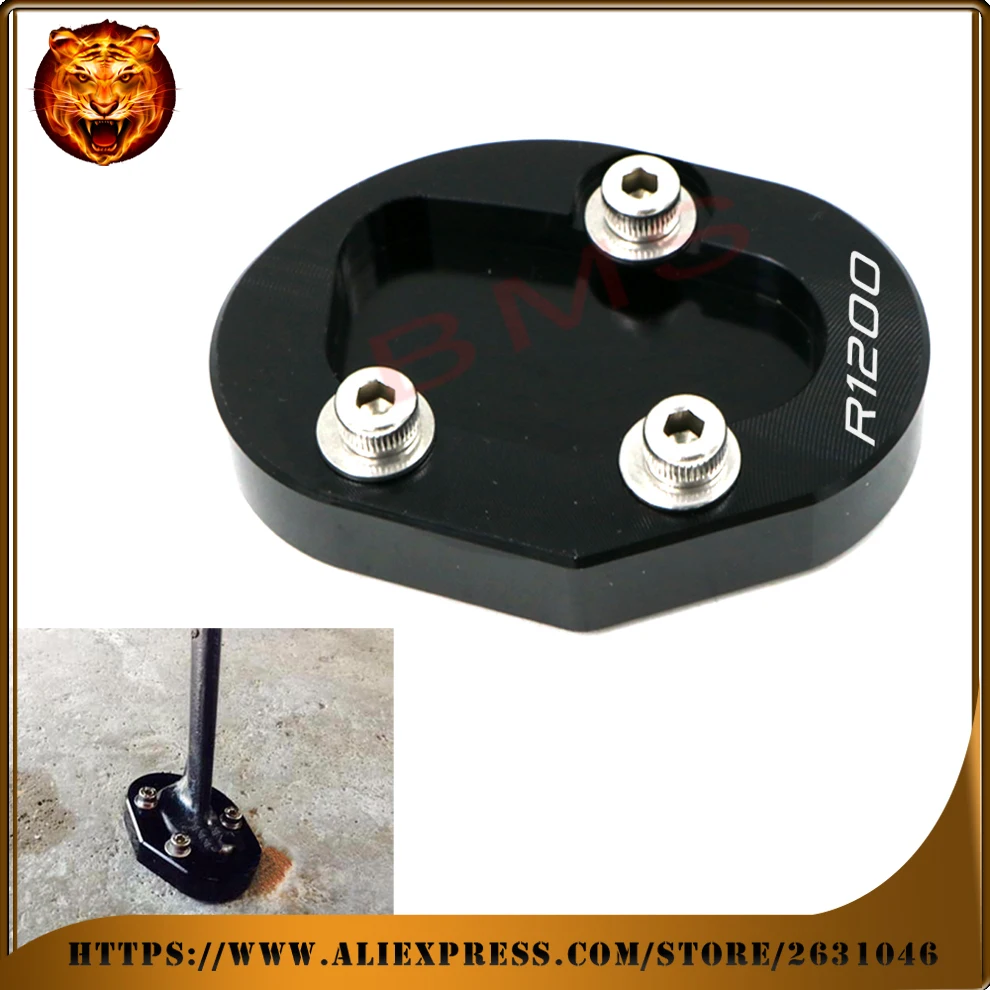 Motorcycle CNC Side Kickstand Stand Extension Support Plate High Quality For BMW R1200S 2006-2008 Free Shipping Logo
Motorcycle CNC Side Kickstand Stand Extension Support Plate High Quality For BMW R1200S 2006-2008 Free Shipping Logo