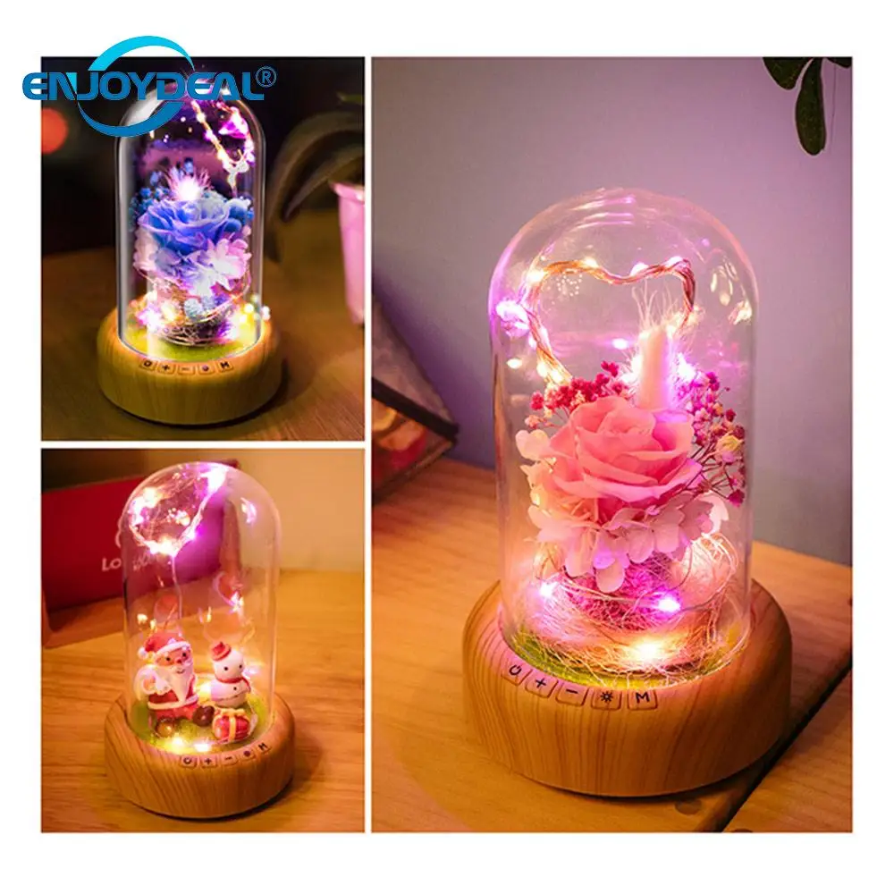 LED Bluetooth Speaker Nightlight Dream Streamer Wish Glass Bottle Lights Christmas Wedding Home Party Decoration N2
LED Bluetooth Speaker Nightlight Dream Streamer Wish Glass Bottle Lights Christmas Wedding Home Party Decoration N2