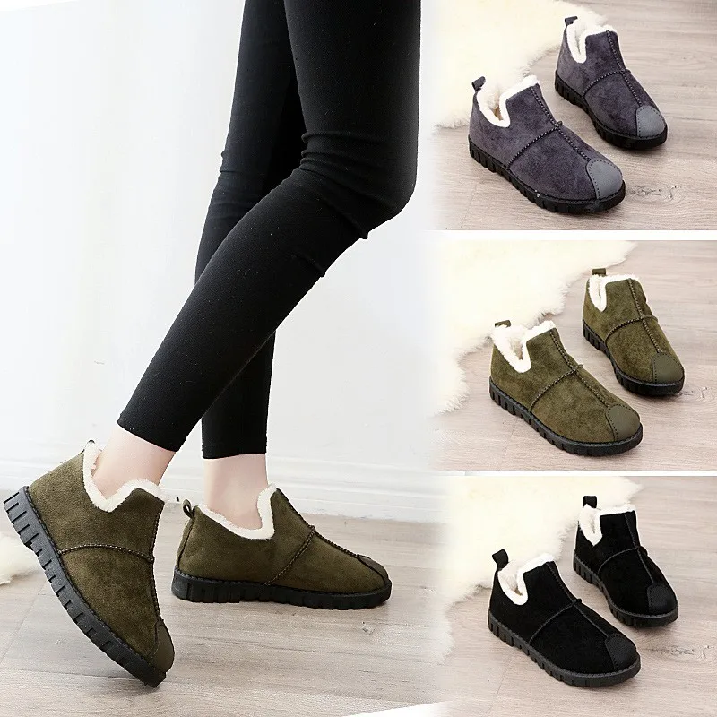 Ankle Boots Snow Boots Women Flats Winter Fashion Warm Winter Short Boots New Arrival Women Shoes Fur Plush Insole Shoes Women
Ankle Boots Snow Boots Women Flats Winter Fashion Warm Winter Short Boots New Arrival Women Shoes Fur Plush Insole Shoes Women