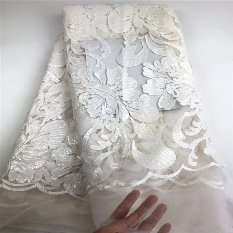 African Lace Fabric 2019 Embroidered Nigerian Laces Fabric Bridal High Quality French Tulle Lace Fabric For Women CHYF12 (2)
African Lace Fabric 2019 Embroidered Nigerian Laces Fabric Bridal High Quality French Tulle Lace Fabric For Women CHYF12 (2)