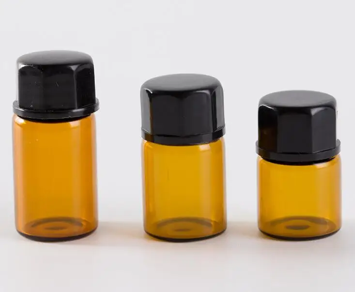 100pcs/lot High quality 1ml 2ml 3ml Empty Bubble Amber Essential Oil Bottle with Orifice Reducer and Cap Refillable Bottles
100pcs/lot High quality 1ml 2ml 3ml Empty Bubble Amber Essential Oil Bottle with Orifice Reducer and Cap Refillable Bottles