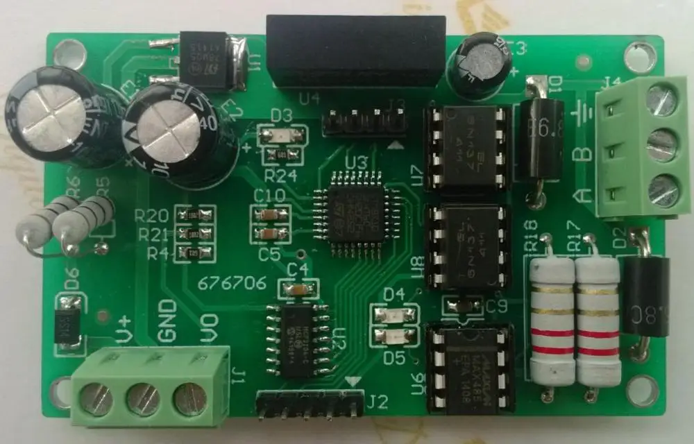 0-10V 485 DC модуль сбора напряжения MODBUS RTU протокол фотоэлектрическая сеть для изоляции связи
0-10V 485 DC модуль сбора напряжения MODBUS RTU протокол фотоэлектрическая сеть для изоляции связи