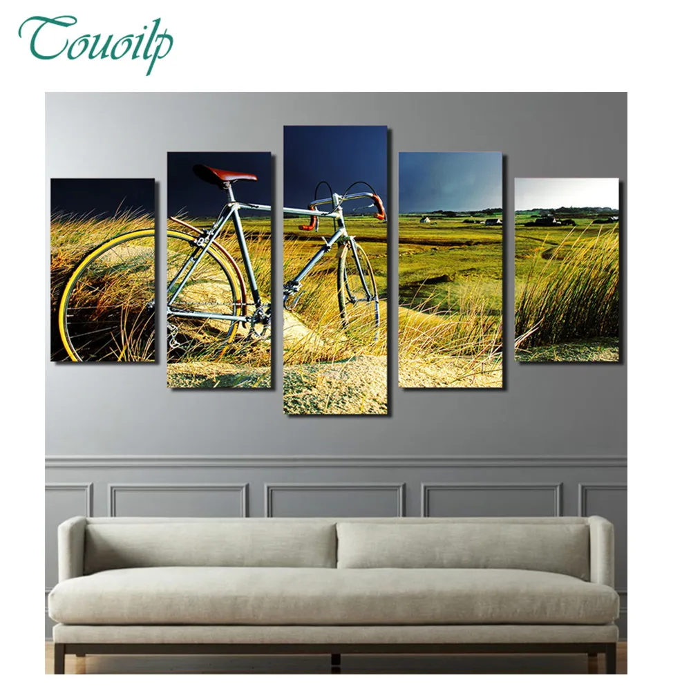 2018 new 5pcs 5D Diy Diamond Cross Diamond Rhinestone Diamond Mosaic Bicycle grassland sunset landscape Round&Square Home Decor
2018 new 5pcs 5D Diy Diamond Cross Diamond Rhinestone Diamond Mosaic Bicycle grassland sunset landscape Round&Square Home Decor