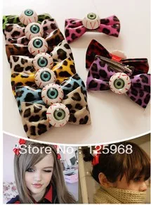 Free Shipping!New Arrive 20pcs/lot Halloween Evil Eye Leopard Bowknot Hair Clip Headwear Hairclip Womens Hair Accessories
Free Shipping!New Arrive 20pcs/lot Halloween Evil Eye Leopard Bowknot Hair Clip Headwear Hairclip Womens Hair Accessories
