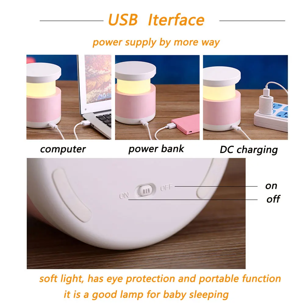 Creative Telescopic Night Light LED USB Power Mini Table Lamp for Bedroom Baby Sleeping Lamp Protable Night Lamp for Bedside
Creative Telescopic Night Light LED USB Power Mini Table Lamp for Bedroom Baby Sleeping Lamp Protable Night Lamp for Bedside