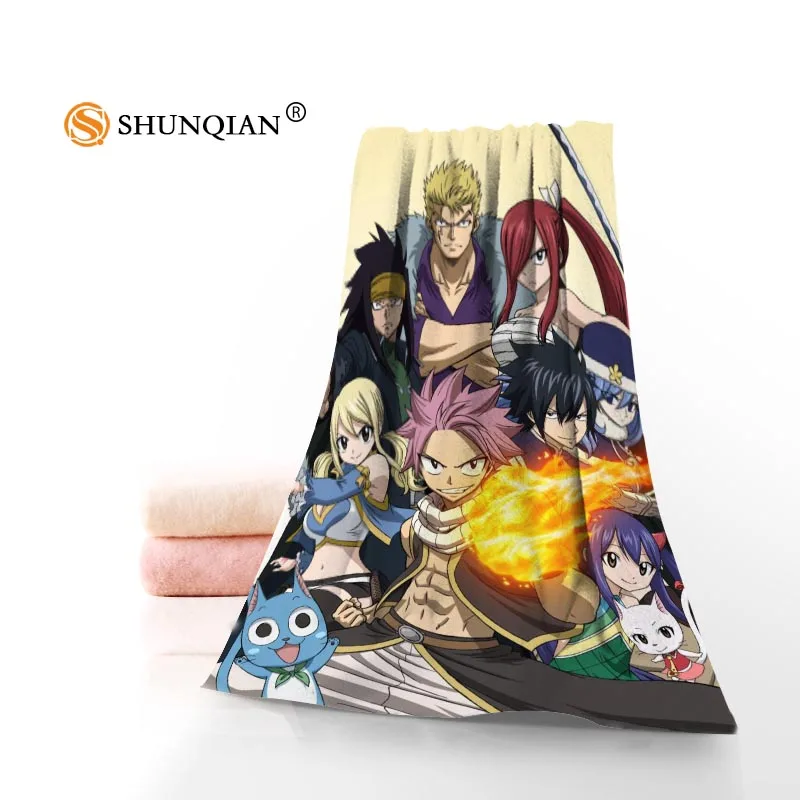 Custom Fairy Tail Towel Printed Cotton Face/Bath Towels Microfiber Fabric 35X75cm,70X140cm Shower Towels
Custom Fairy Tail Towel Printed Cotton Face/Bath Towels Microfiber Fabric 35X75cm,70X140cm Shower Towels