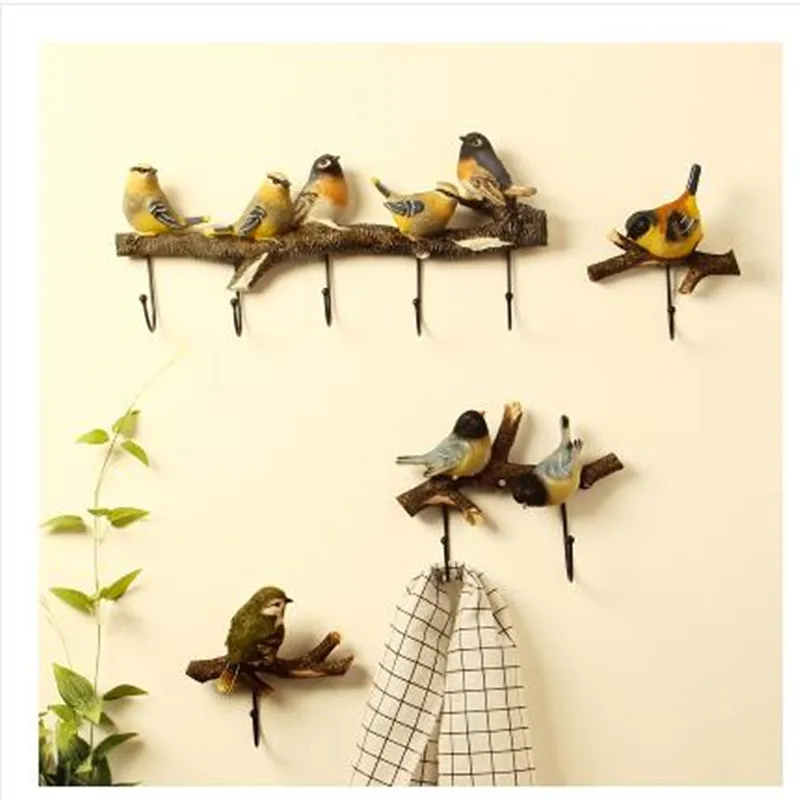 Beautiful wall bird, hanging crafts, creative wall hangings, home office decoration, can be used as a hook
Beautiful wall bird, hanging crafts, creative wall hangings, home office decoration, can be used as a hook