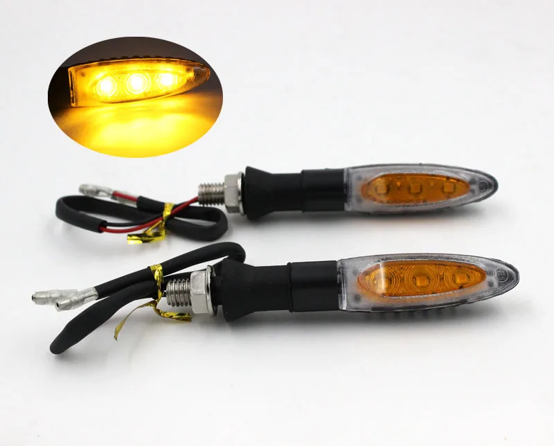 4PCS 3LED Motorcycle Light Moto Turn Signal Light Rear Indicators Blinker Amber Lamp For BMW Motor LED Lamp
4PCS 3LED Motorcycle Light Moto Turn Signal Light Rear Indicators Blinker Amber Lamp For BMW Motor LED Lamp