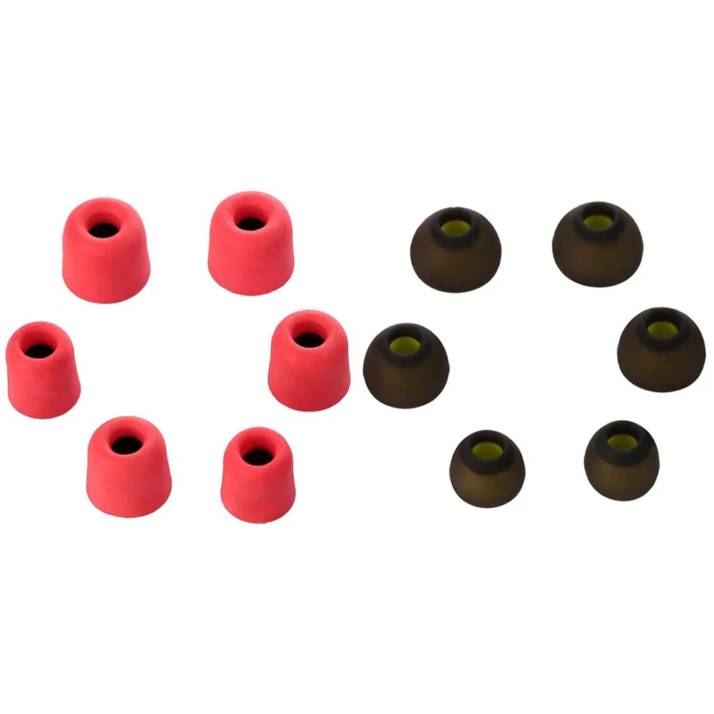 6 Pairs Replacement Earphone Foam Earbud Tips Memory Foam Tips + Silicone Rubber Earbuds Tips HJ55
6 Pairs Replacement Earphone Foam Earbud Tips Memory Foam Tips + Silicone Rubber Earbuds Tips HJ55