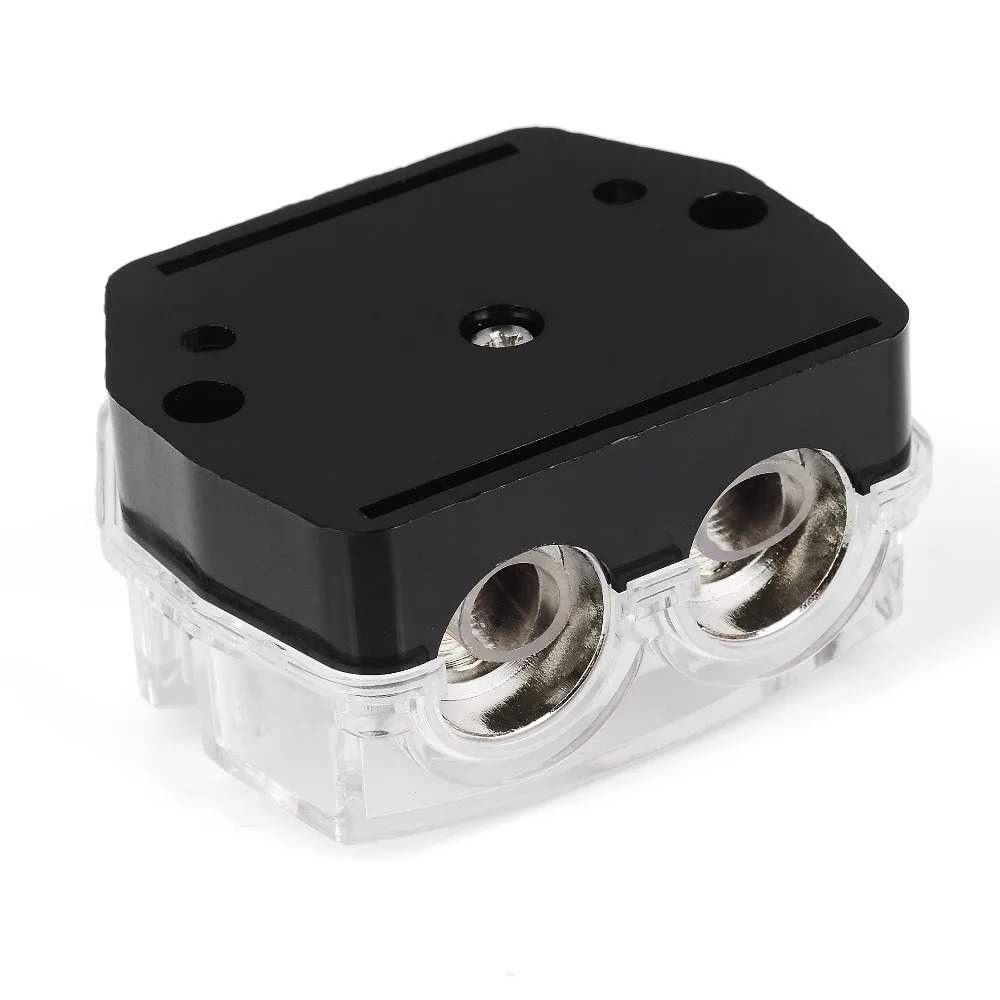 Car Audio Speaker Power Distributor Power distributor block 1 in 2 from 1 * 0GA into + 2 * 0GA
Car Audio Speaker Power Distributor Power distributor block 1 in 2 from 1 * 0GA into + 2 * 0GA