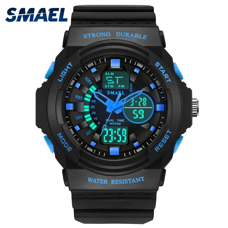New 2020 Men's Wach Men Sports Watches Fashion Cool Men Dual Display Digital Analog Quartz Wristwatches Silicone reloj de hombre
New 2020 Men's Wach Men Sports Watches Fashion Cool Men Dual Display Digital Analog Quartz Wristwatches Silicone reloj de hombre