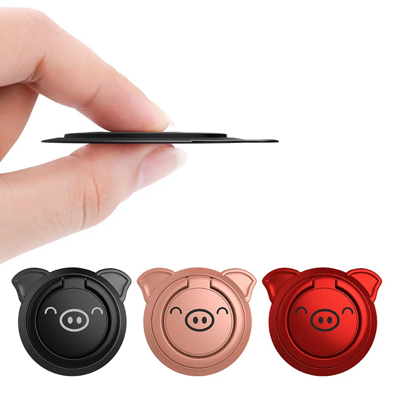 Finger Ring Holder Stands Universal Mobile Phone Socket Grip Cute Pig Holders in Phone Mount Finger Ring Car Stand For iPhone 6S
Finger Ring Holder Stands Universal Mobile Phone Socket Grip Cute Pig Holders in Phone Mount Finger Ring Car Stand For iPhone 6S