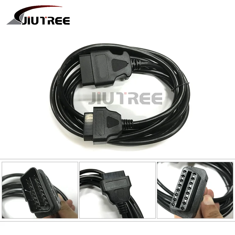 

Car OBDII obdii obd ii obd2 Diagnostic Cable 10M (32ft) 16PIN Male to Female Extension Diagnostic Tool Connector Cable obd ii