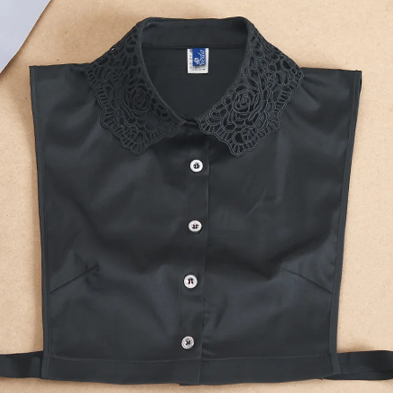 New Fashion False collar women Rose lace hollow flower decoration False Collar Tie costume Decoration ladies detachable collier
New Fashion False collar women Rose lace hollow flower decoration False Collar Tie costume Decoration ladies detachable collier