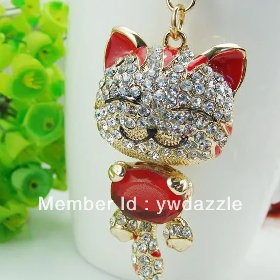 BIG SIZE Crystal Metal Cat Keychain Novelty Souvenir Gifts Couple Key Chain Key Ring Hangbag Charms Pendant Chaveiros Carro
BIG SIZE Crystal Metal Cat Keychain Novelty Souvenir Gifts Couple Key Chain Key Ring Hangbag Charms Pendant Chaveiros Carro