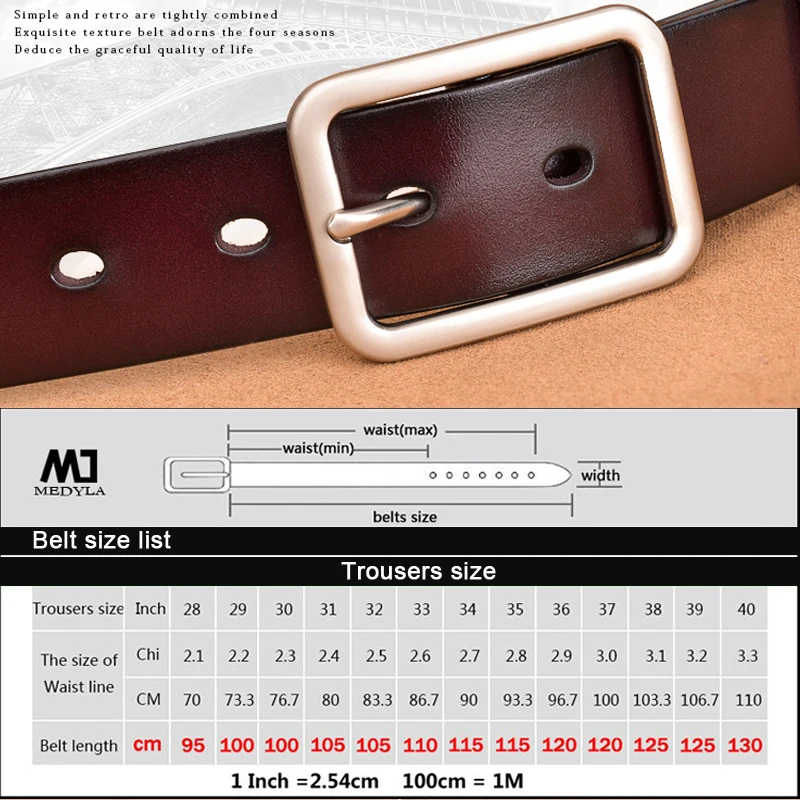 Unisex belt Leather female strap Cinto Vintage Style Pin Buckle ceinture male Business cummerbunds unisex designer casual belt
Unisex belt Leather female strap Cinto Vintage Style Pin Buckle ceinture male Business cummerbunds unisex designer casual belt