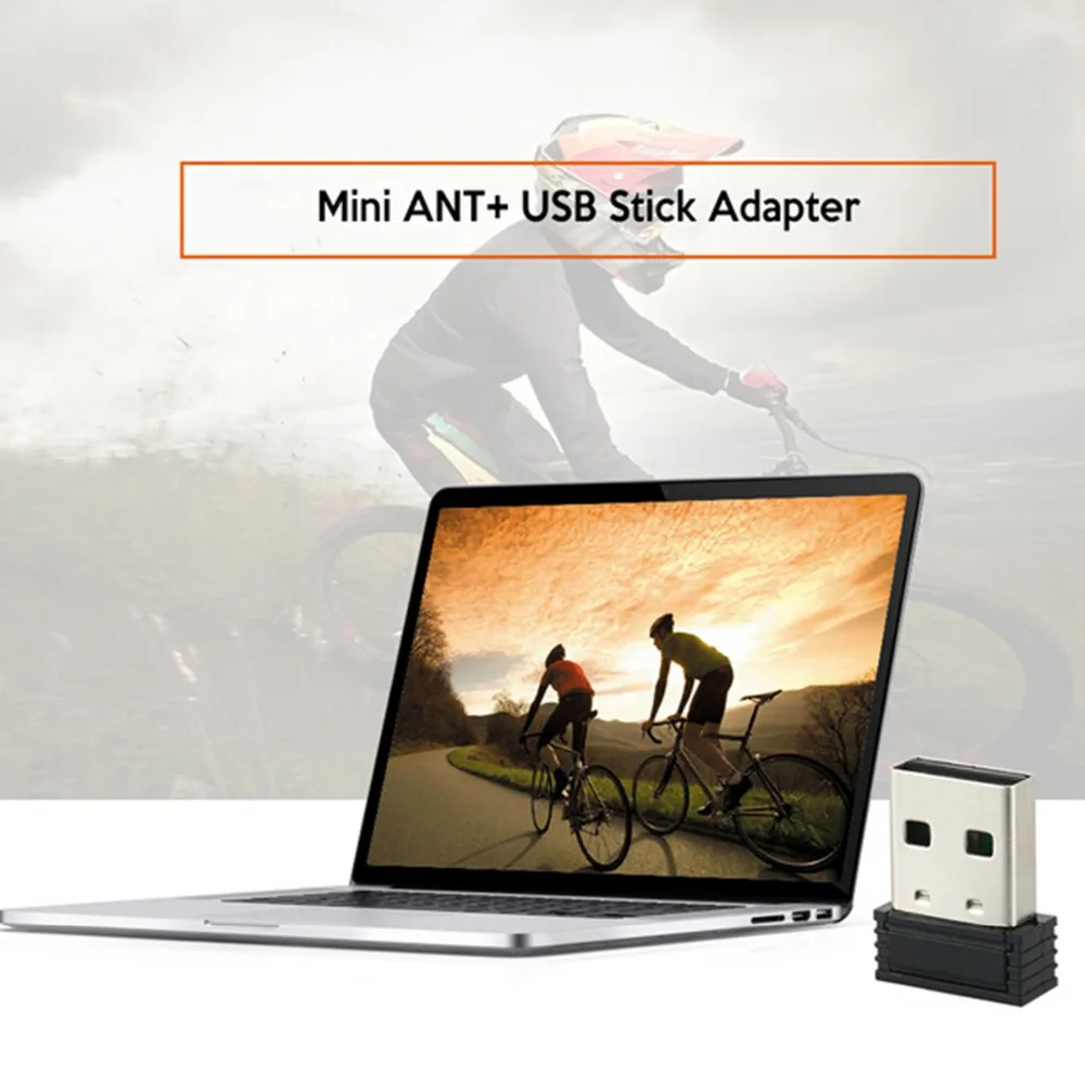 Мини-адаптер ANT + USB-накопитель адаптер портативный для Garmin Zwift Wahoo Велоспорт Forerunner