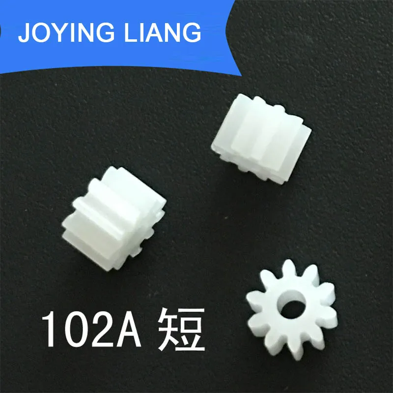 102A Short Module 0.5 10 Teeth 2mm Shaft Tight Pom Plastic Gear Toy Model Gear (5000pcs/lot)
102A Short Module 0.5 10 Teeth 2mm Shaft Tight Pom Plastic Gear Toy Model Gear (5000pcs/lot)