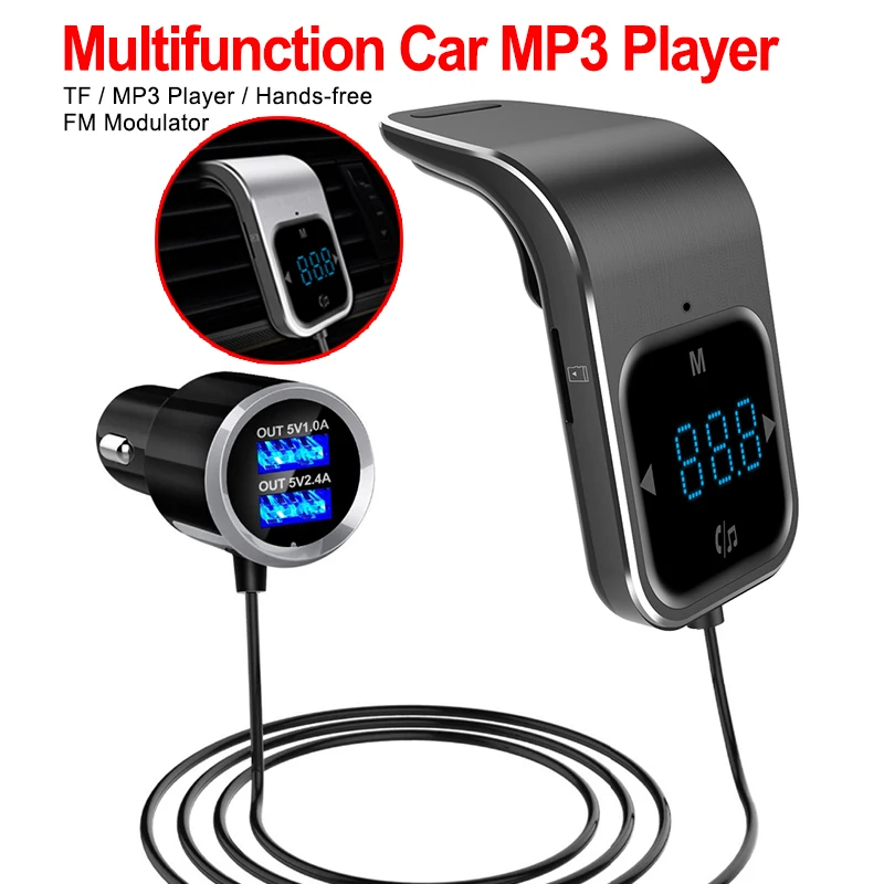 100%NEW In-Car Bluetooth FM Transmitte MP3 Player Radio Car Kit MP3 Player with Hands-free Speaking
100%NEW In-Car Bluetooth FM Transmitte MP3 Player Radio Car Kit MP3 Player with Hands-free Speaking