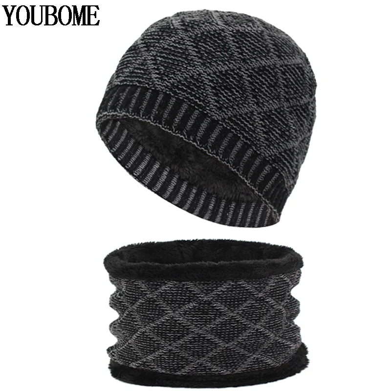 YOUBOME Winter Knitted Hat Man Scarf Skullies Beanies Male Women Winter Hats For Men Warm Mask Wool Thick Scarves Cap Beanie Hat
YOUBOME Winter Knitted Hat Man Scarf Skullies Beanies Male Women Winter Hats For Men Warm Mask Wool Thick Scarves Cap Beanie Hat