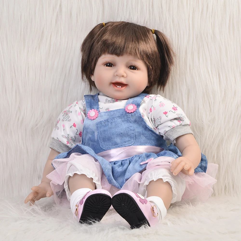 Новые реалистичные 22 дюйма 55 см Bebes Reborn силиконовые детские куклы ручная работа Реалистичная симпатичная детская игрушка подарок Bonecas Reborn Brinquedos
Новые реалистичные 22 дюйма 55 см Bebes Reborn силиконовые детские куклы ручная работа Реалистичная симпатичная детская игрушка подарок Bonecas Reborn Brinquedos