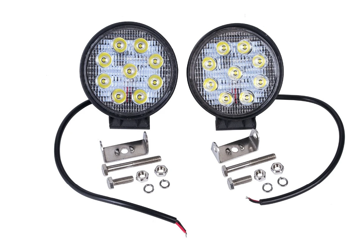 1PC 4 Inch 27W 12V 24V Round Spot Flood Work Light led car spot light offroad Worklight for Motorcycle Car Truck Jeep
1PC 4 Inch 27W 12V 24V Round Spot Flood Work Light led car spot light offroad Worklight for Motorcycle Car Truck Jeep