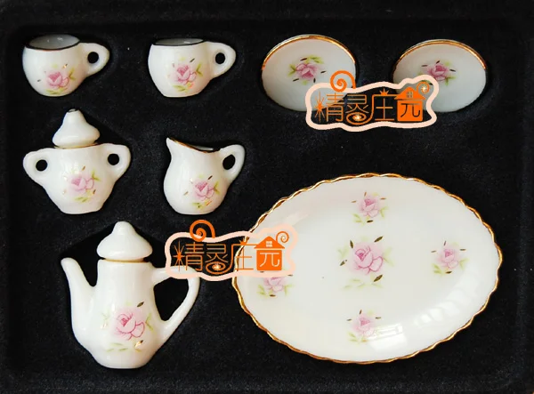 A01-X351 children baby gift Toy 1:12 Dollhouse mini Furniture Miniature rement pink rose tea set 8pcs/set
A01-X351 children baby gift Toy 1:12 Dollhouse mini Furniture Miniature rement pink rose tea set 8pcs/set