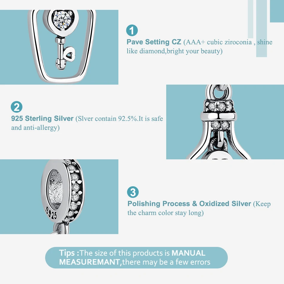 fit Original Bracelet 925 Sterling Silver Charm Clear CZ Locket Heart Drifting Bottle Charms Beads DIY Jewelry Making
fit Original Bracelet 925 Sterling Silver Charm Clear CZ Locket Heart Drifting Bottle Charms Beads DIY Jewelry Making