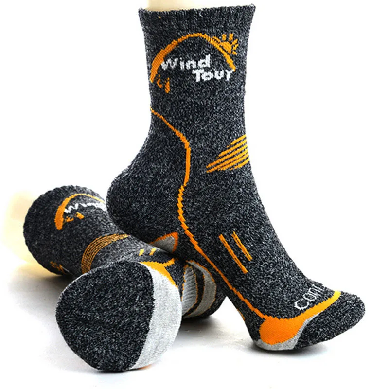 3 pairs /lot Hiking socks men's coolmax sports socks quick dry towel climbing walking antibiosis thermal thick cycling socks
3 pairs /lot Hiking socks men's coolmax sports socks quick dry towel climbing walking antibiosis thermal thick cycling socks