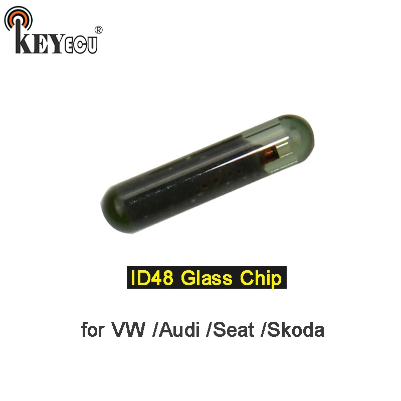 KEYECU 1x/ 2x ID48 Glass Chip Transponder Remote key Chip Auto Car key Blank Chip For Volkswagen V*W Audi Seat Skoda
KEYECU 1x/ 2x ID48 Glass Chip Transponder Remote key Chip Auto Car key Blank Chip For Volkswagen V*W Audi Seat Skoda
