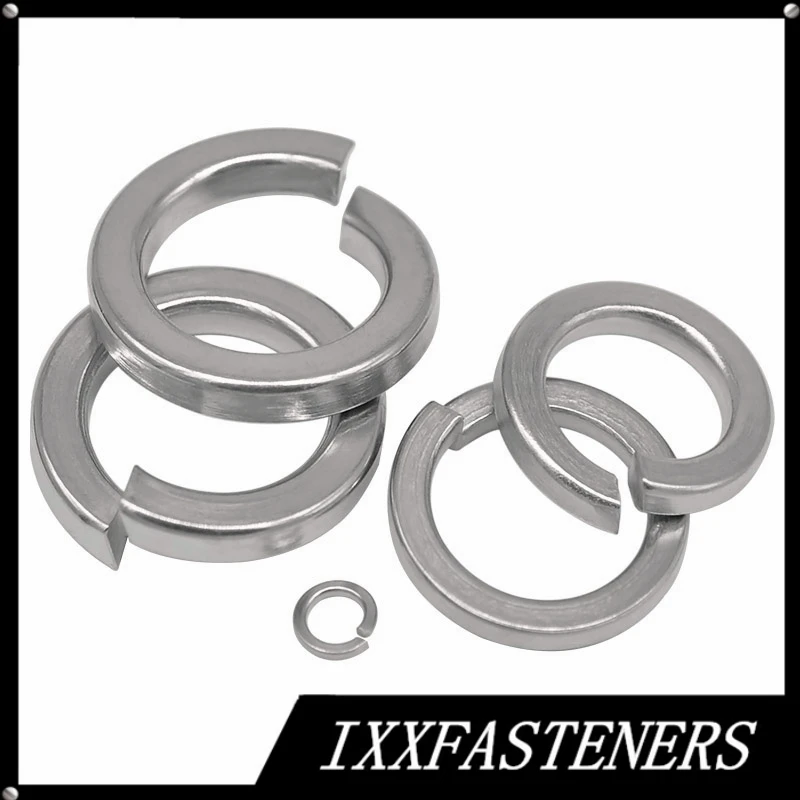 100PCS DIN127 M2 M2.5 M3- M16 316 Stainless Steel Shells Pad Spring Lock Washer Elastic Gasket
100PCS DIN127 M2 M2.5 M3- M16 316 Stainless Steel Shells Pad Spring Lock Washer Elastic Gasket