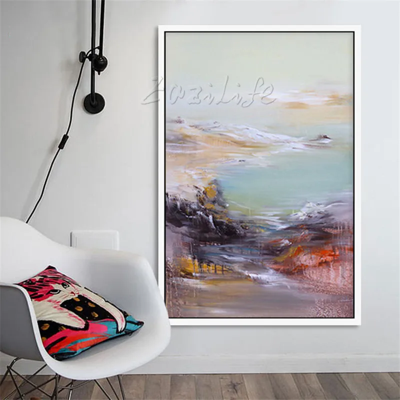 Hand painted modern sealands abstract canvas oil painting wall decor Art pictures for living room cuadro home decoracion 1
Hand painted modern sealands abstract canvas oil painting wall decor Art pictures for living room cuadro home decoracion 1