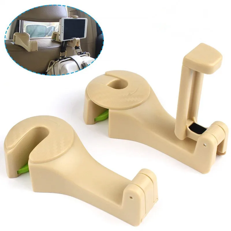 Car Portable Car Seat Back Hooks Hanger With Phone Holder Organizer Headrest For Hanging Bag Purse Cloth Grocery Car Styling
Car Portable Car Seat Back Hooks Hanger With Phone Holder Organizer Headrest For Hanging Bag Purse Cloth Grocery Car Styling