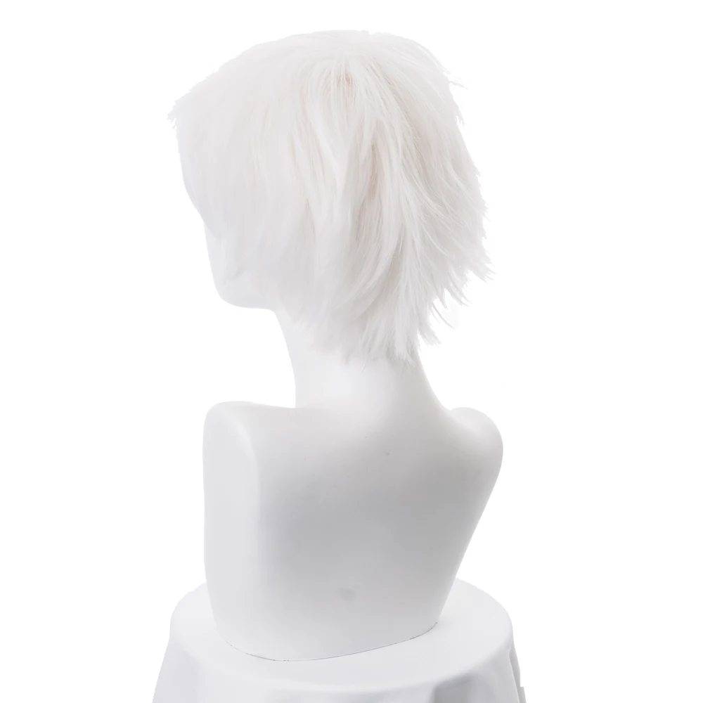 New Gintama Gintoki Sakata Cosplay Wigs Short White Men Synthetic Hair Perucas Cosplay Wig
New Gintama Gintoki Sakata Cosplay Wigs Short White Men Synthetic Hair Perucas Cosplay Wig