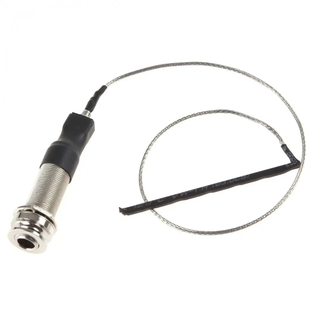 New 1Set 1/4" Stereo End Pin Jack Connection with Electric Box Guitar Folk Piezo Pickup Under-saddle Passive
New 1Set 1/4" Stereo End Pin Jack Connection with Electric Box Guitar Folk Piezo Pickup Under-saddle Passive