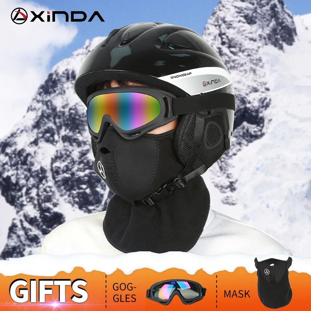 Xinda Professional Ski Helmet Skateboard Integrally-molded Warm Helmet Cycling Helmet For Men and Women Snowboard Snow Helmet
Xinda Professional Ski Helmet Skateboard Integrally-molded Warm Helmet Cycling Helmet For Men and Women Snowboard Snow Helmet