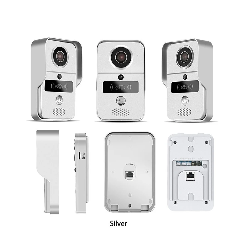 KONX Smart Home 720 WiFi IP Video Door phone intercom Doorbell Wireless Unlock Peephole Camera Doorbell Viewer 220V IOS Android
KONX Smart Home 720 WiFi IP Video Door phone intercom Doorbell Wireless Unlock Peephole Camera Doorbell Viewer 220V IOS Android