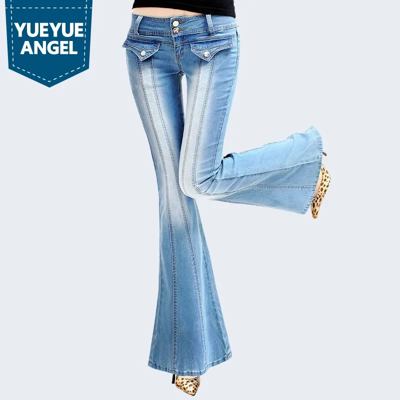 Autumn Big Horn Jeans Female High Grade Super Bell Bottom Jeans Woman Fashion Big Flared Denim Trousers Washed Roupas Feminina
Autumn Big Horn Jeans Female High Grade Super Bell Bottom Jeans Woman Fashion Big Flared Denim Trousers Washed Roupas Feminina