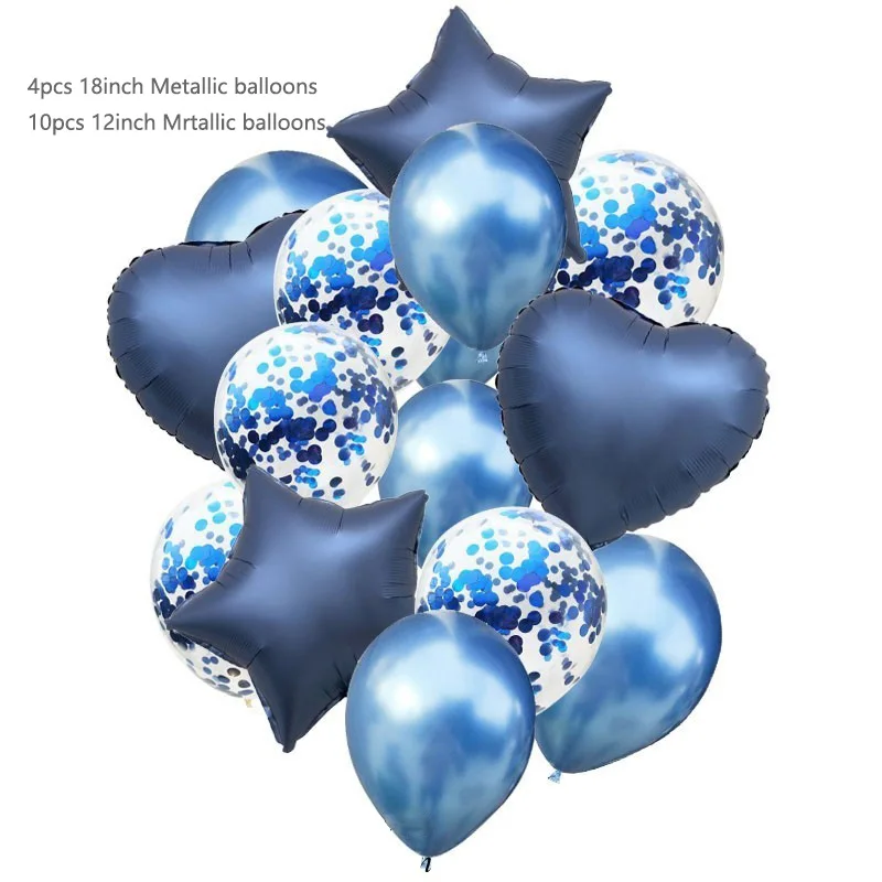 14pcs/lot Mixed Metallic Confetti Balloons Birthday Party Decoration kids Adult Balloon Wedding Festival Baloon Party Supplies
14pcs/lot Mixed Metallic Confetti Balloons Birthday Party Decoration kids Adult Balloon Wedding Festival Baloon Party Supplies
