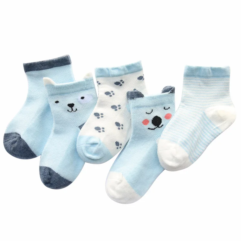 Spring and Summer Children's Socks Cotton Cartoon Baby Socks Breathable Girls Socks 0-5 Years Old 5pcs/lot
Spring and Summer Children's Socks Cotton Cartoon Baby Socks Breathable Girls Socks 0-5 Years Old 5pcs/lot