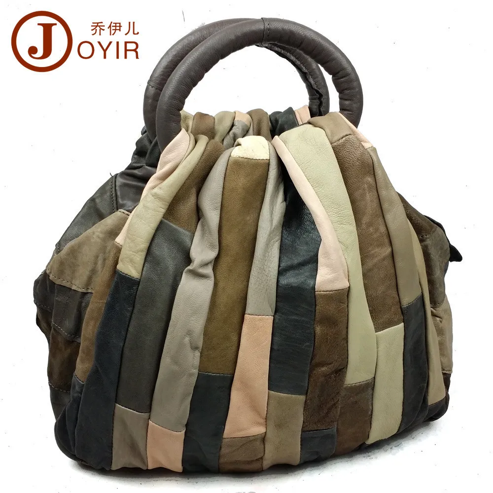 JOYIR Women Genuine Leather Handbags Shoulder Crossbody Bags Patchwork Tote Restoring ancient ways woman's inclined shoulder bag
JOYIR Women Genuine Leather Handbags Shoulder Crossbody Bags Patchwork Tote Restoring ancient ways woman's inclined shoulder bag
